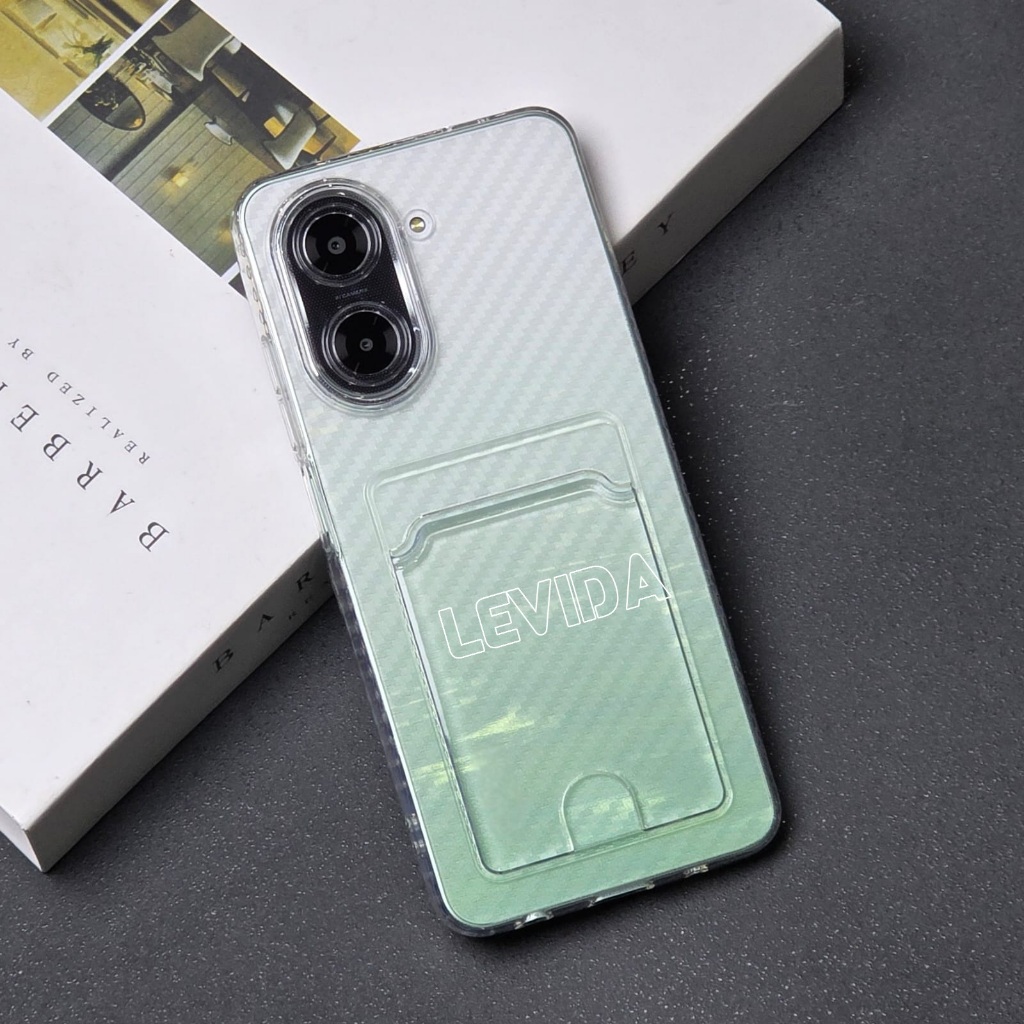 Mi Redmi A5 Card Case Clear / Slot Kartu Bening Case Mi Redmi A5