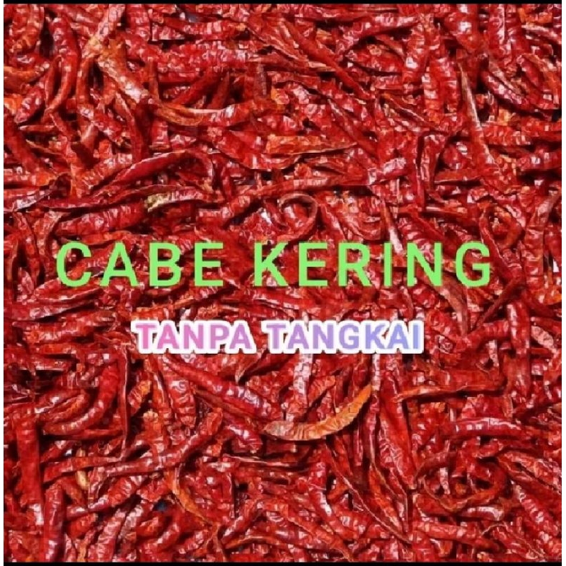 

cabe kering murah bagus 500gram-250gram