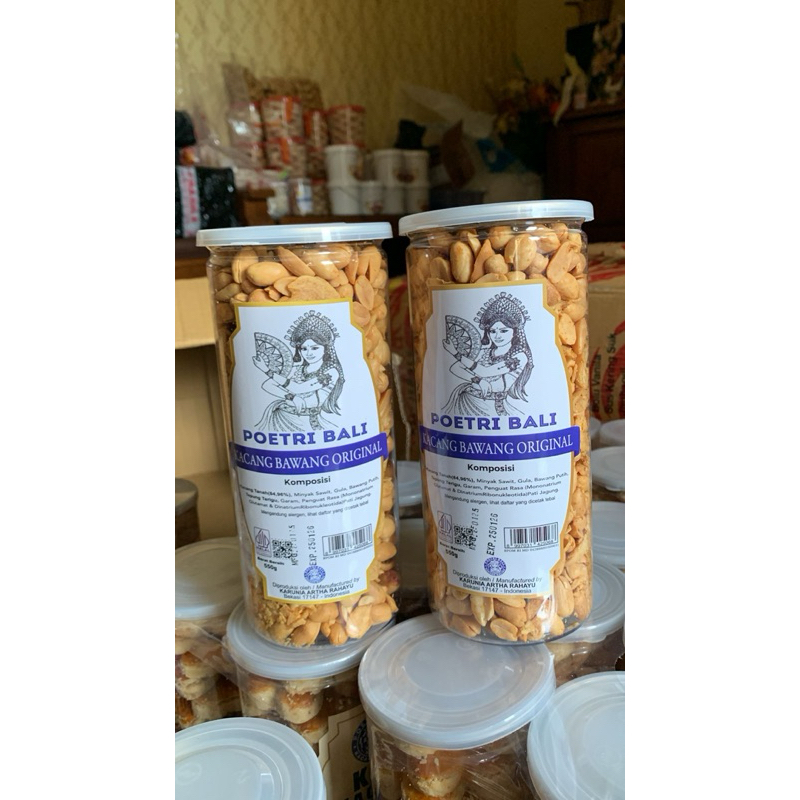 

Kacang Kapri Bawang PoetriBali 550gr