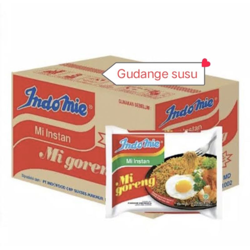 

Indomie Goreng 1 karton 40 pcs