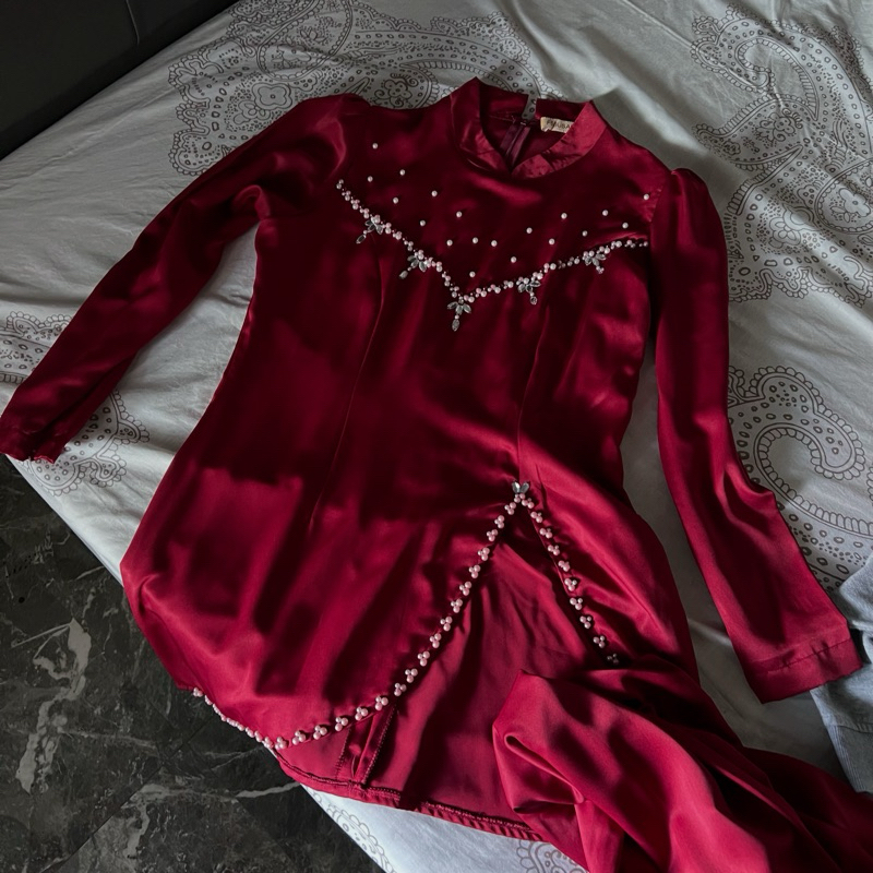 preloved one set baju kurung melayu