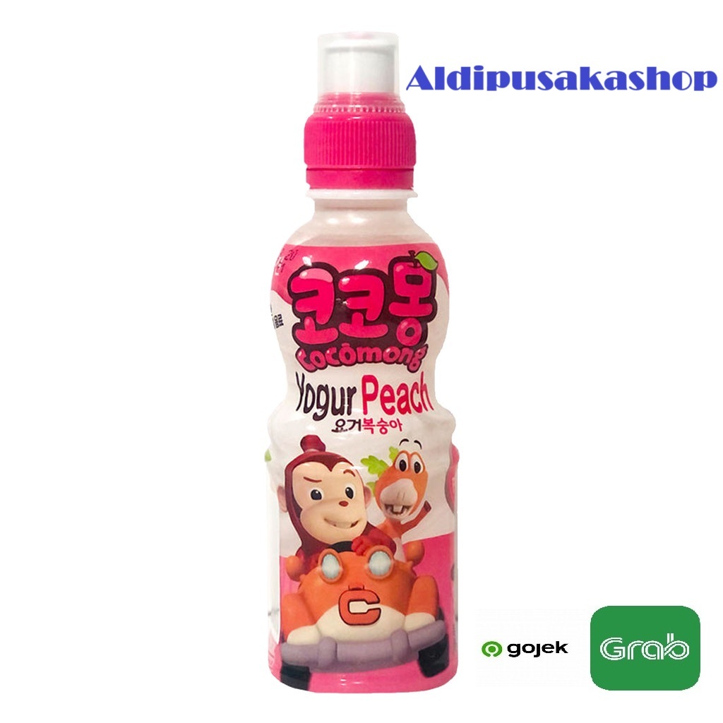 

Woongjin Cocomong Yogurt Peach 200ml - Yoghurt Rasa Peach Made In Korea
