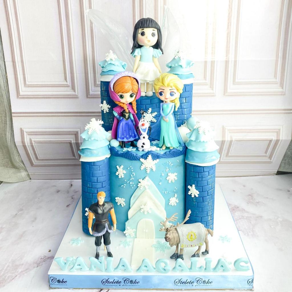 

Kue Ulang Tahun/Birthday Cake/Kue Ultah Tema Castle/Castle Cake/Castle Cake Frozen