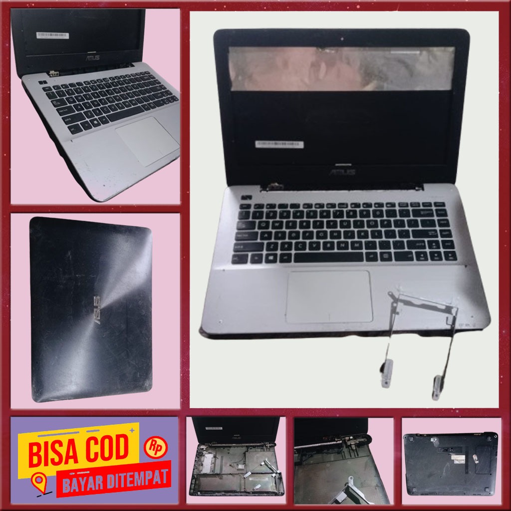 Kesing Casing Case Fullset Laptop Asus A451L