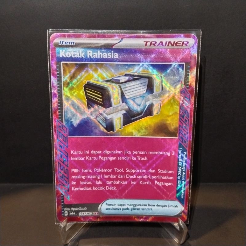 Kotak Rahasia Ace Spec sv6s 146/167 Topeng Transfigurasi Kartu Pokemon Pokemon Card
