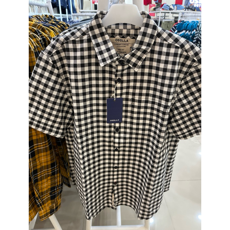 KEMEJA PRIA OSELLA ORIGINAL 100%