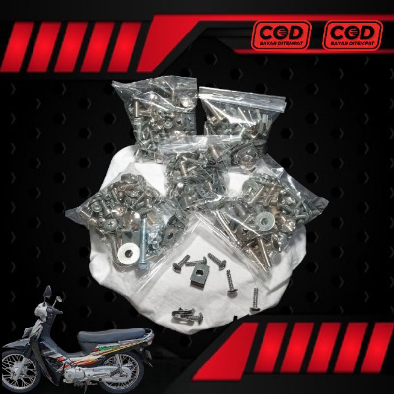 COD Baut Full Body Kirana / Baut Full Body Halus Kasar Honda Kirana / Baut Full Body halus Kirana / 