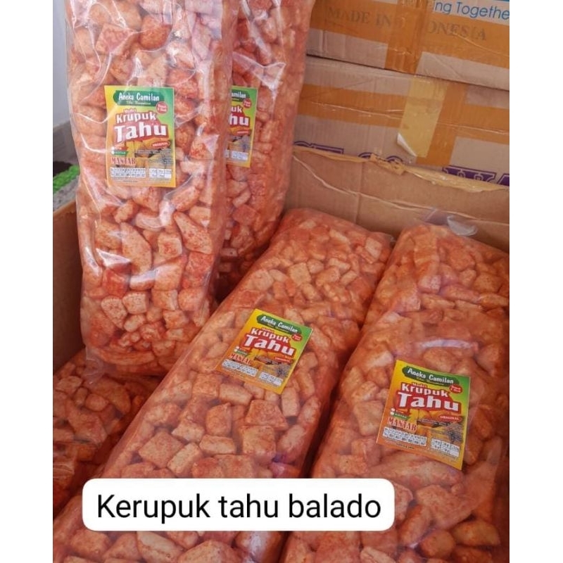 

KERUPUK TAHU PEDAS BALADO ORIGINAL