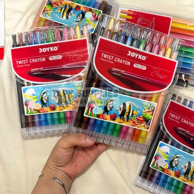 

RB 12/24 warna Krayon Putar - Twist Crayon JOYKO TWCR