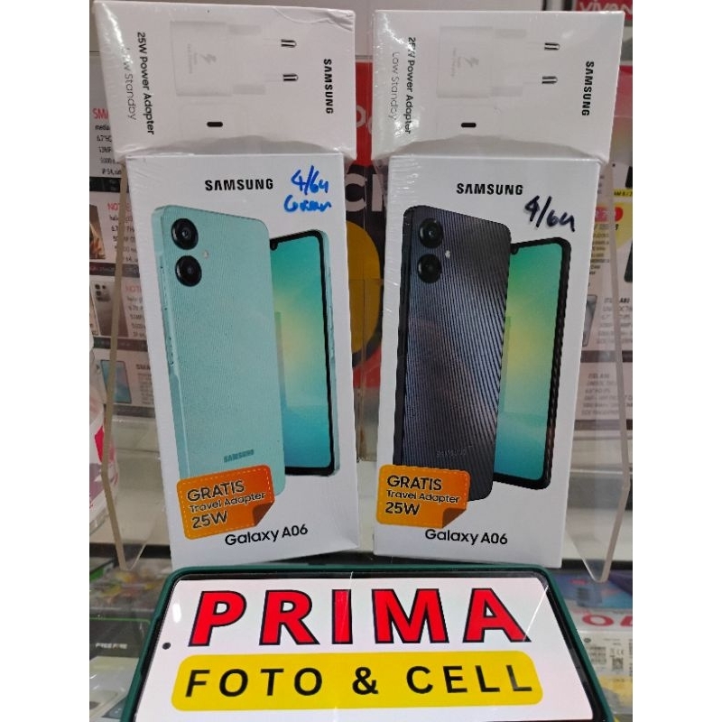 Samsung a06 4g ram 4gb rom 64 gb