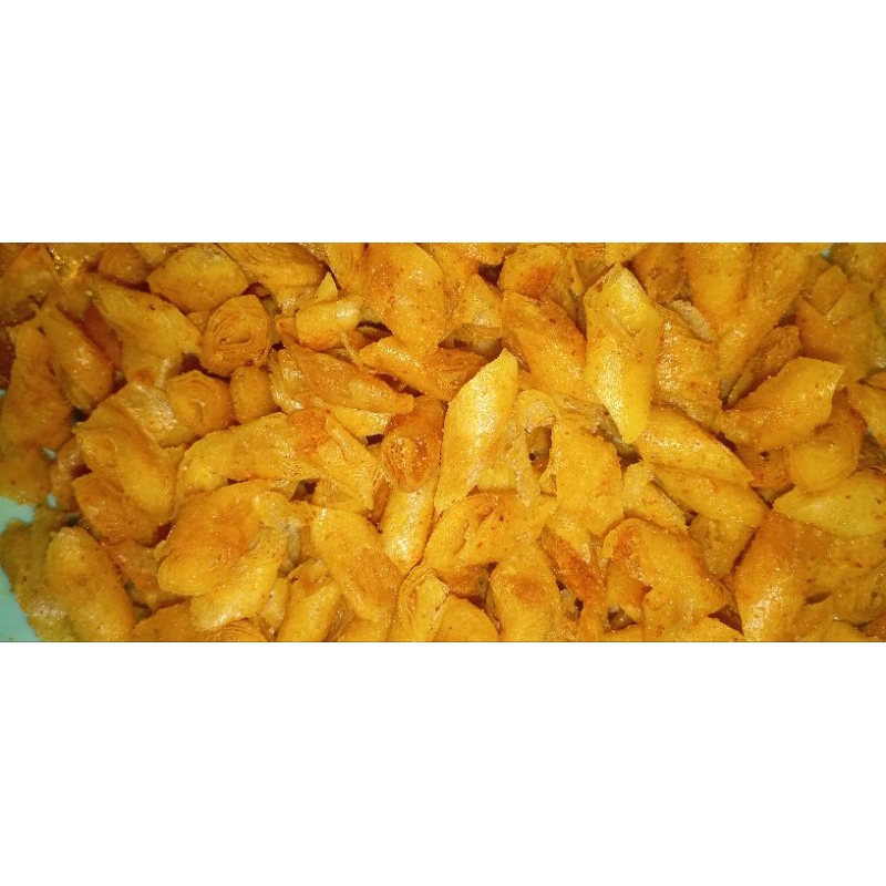 

kulit lumpia (Kulpi) goreng rasa pedas dan original 150gr