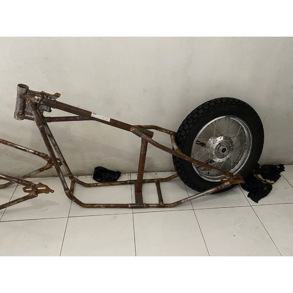 RANGKA CHOPPER/ RANGKA KUSTOM MOTOR CHOPPER
