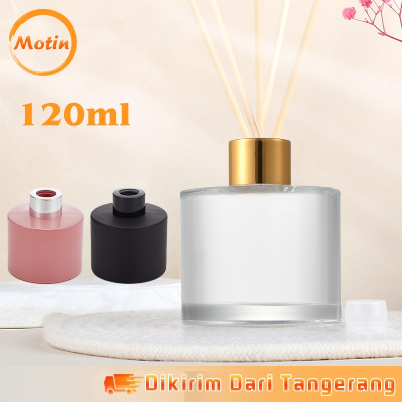 120ml Botol Reed Diffuser Botol Diffuser Kosong Botol Diffuser Kaca Dekorasi Ruang Tamu