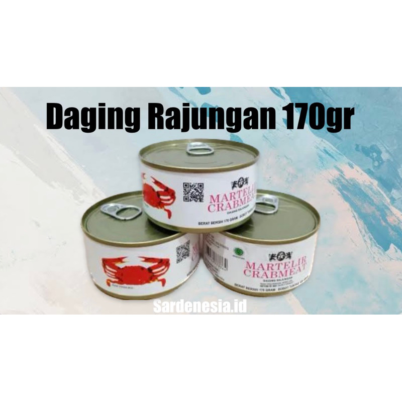 

Crab Meat Martelir / Daging Rajungan HALAL 170gr