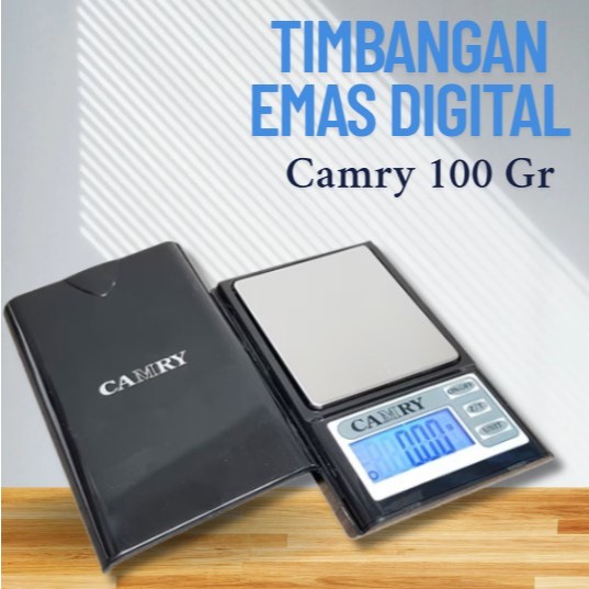 Timbangan Emas Digital Kecil Camry 100 Gr x 0.01 Gr/Timbangan Digital Emas Best Seller