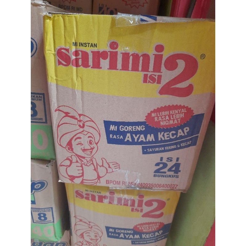 

Sarimi isi 2 ayam kecap | per karton