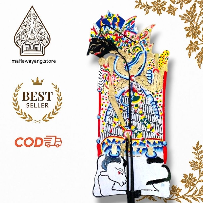 Wayang Kulit Asli Batara Guru Standar Dalang