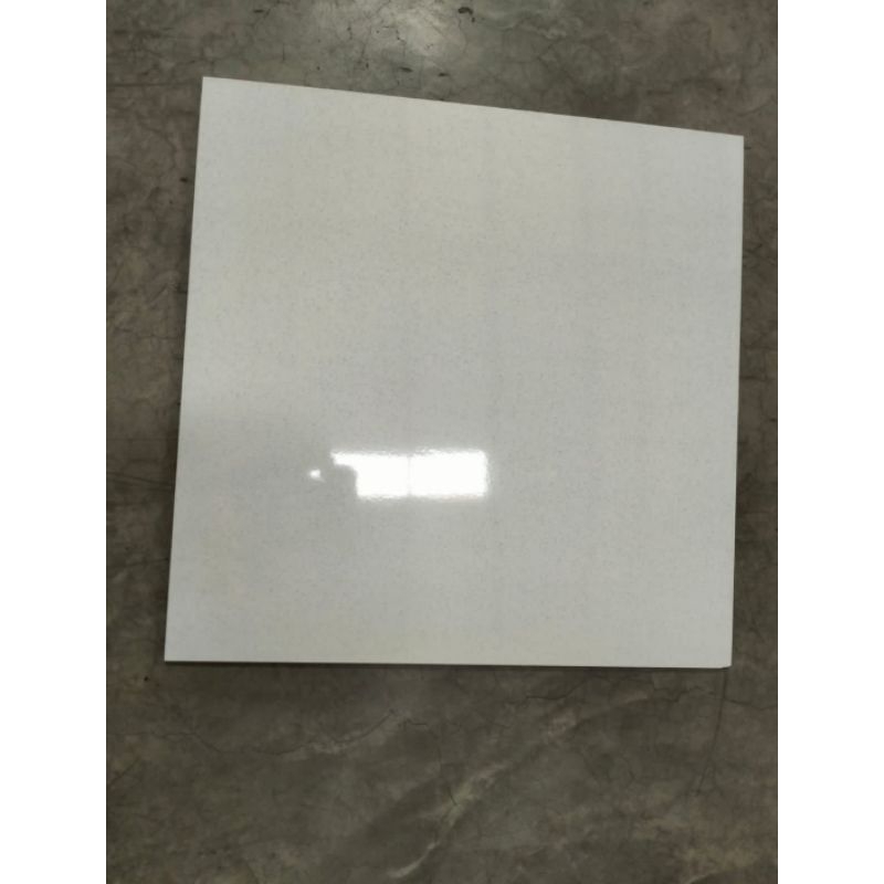 KERAMIK LANTAI GLOSSY MOTIF BINTIK 60X60 ACCURA BLIZZ GREY