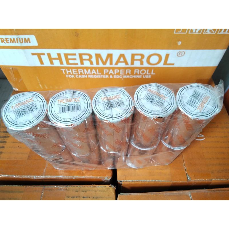 

Kertas Thermal Merk Thermarol UK 57x30, Kertas Struk Kasir