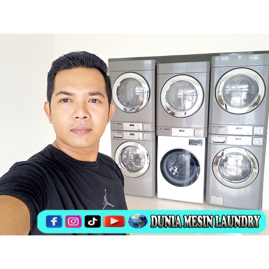 Jual Paket Usaha Laundry LG Commercial