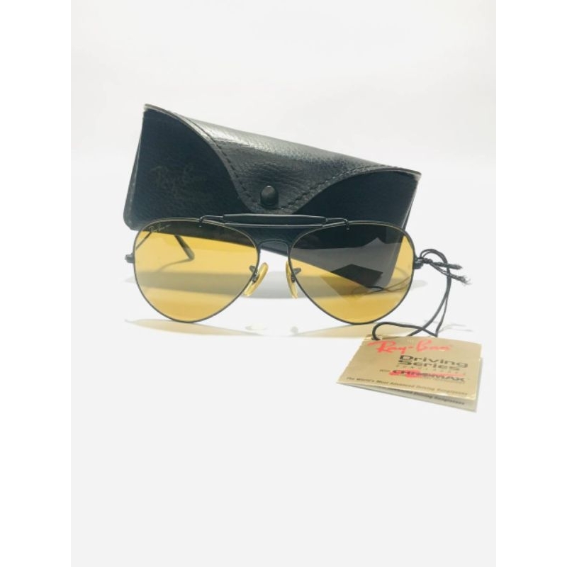 Kacamata RB Aviator Outdoorsman Blackmatte Chromax B-20 Driving Series Color Contrast