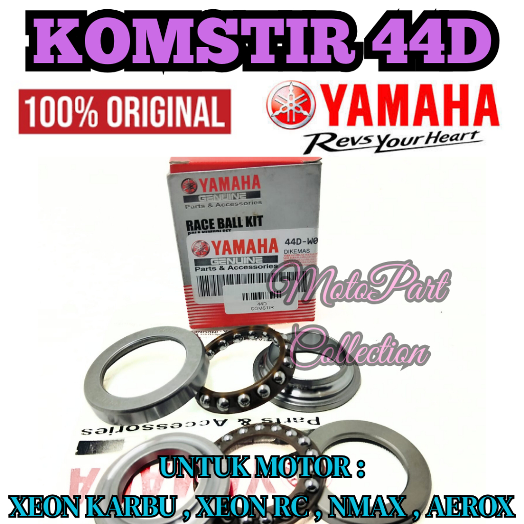 KOMSTIR KODE-44D ASLI ORIGINAL COMSTIR YAMAHA XEON/NMAX/XEON RC KUALITAS PRESISI ORIGINAL YAMAHA YGP
