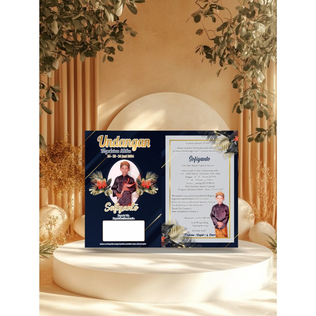 

UNDANGAN KHITAN - UNDANGAN WEDDING- UNDANGAN CUSTOM-UNDANGAN SIMPLE-UNDANGAN AESTHETIC