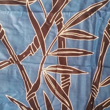Kain Batik Pekalongan Motif Daun Bambu