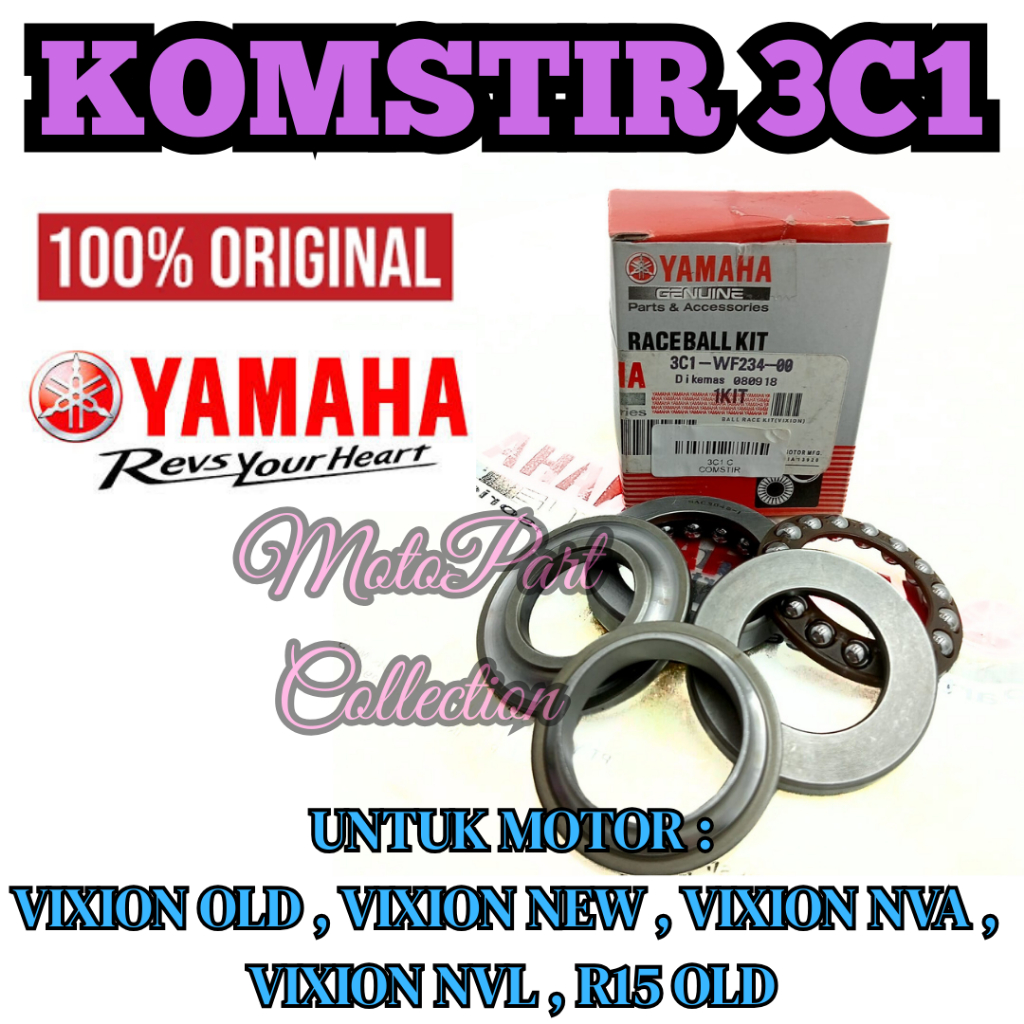 KOMSTIR KODE-3C1 Yamaha YGP Vixion Old Lama Vixion New NVA NVL Kualitas Original Asli ORIGIINAL100%.