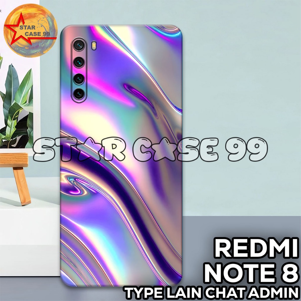 Softcase redmi note 8 /S22/Motif abstrak/case redmi note 8/casing redmi note 8/silikon