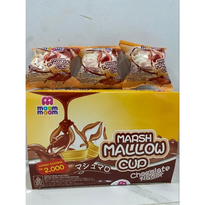 

MARSHMALLOW CUP 1 BOX ISI 12 BKS