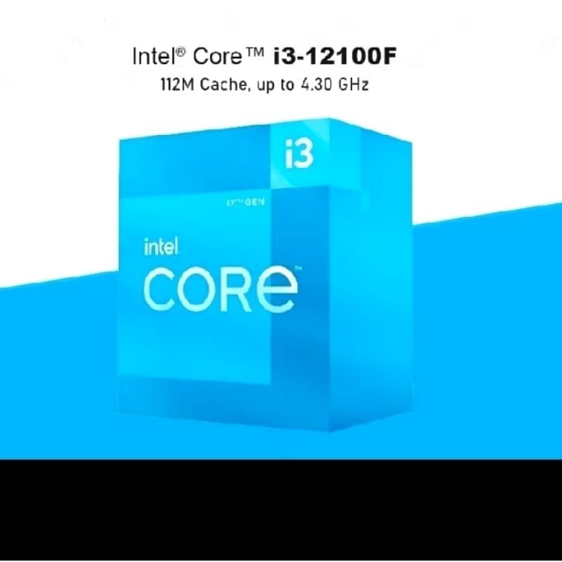 intel core procesor i3 12100f