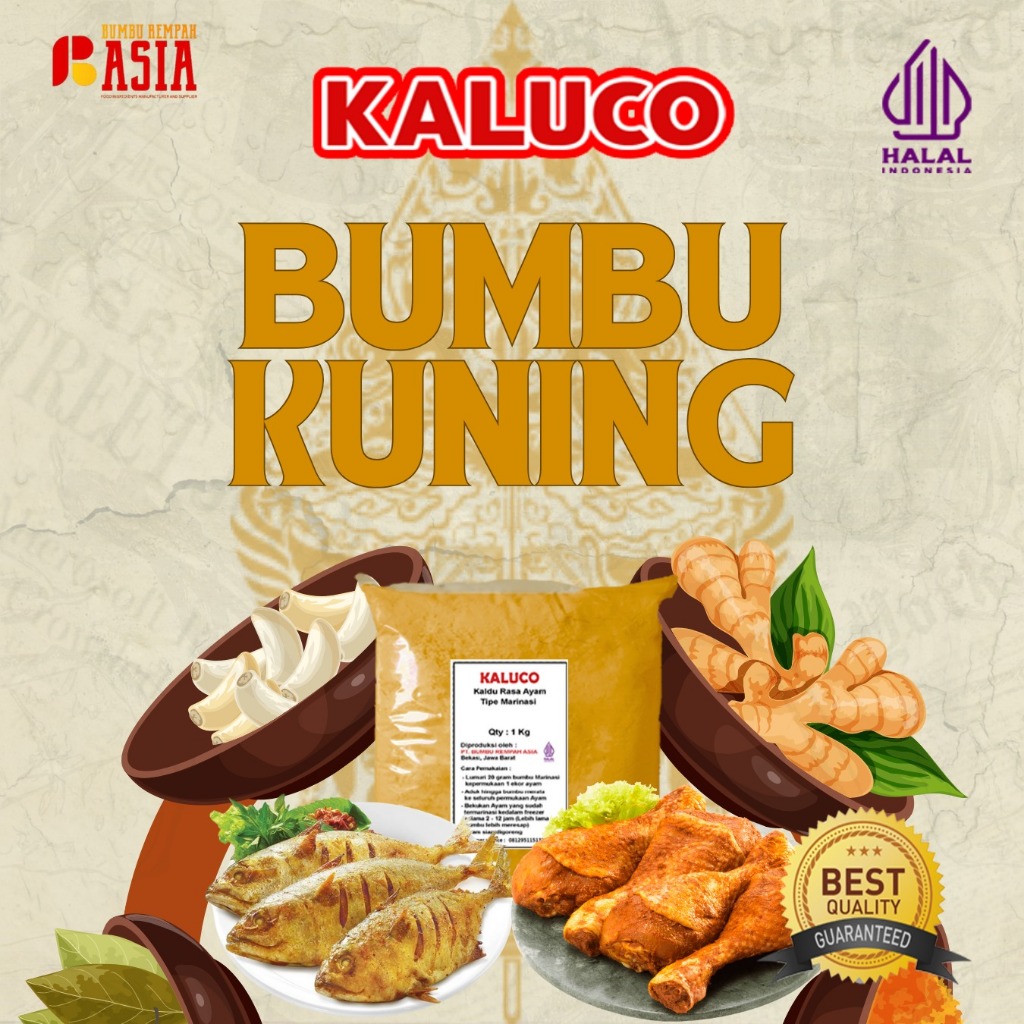 

Bumbu Kuning Instant Marinasi 1kg