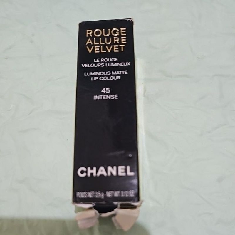 Preloved Lipstick Chanel ROUGE ALLURE VELVET (45 Intense)