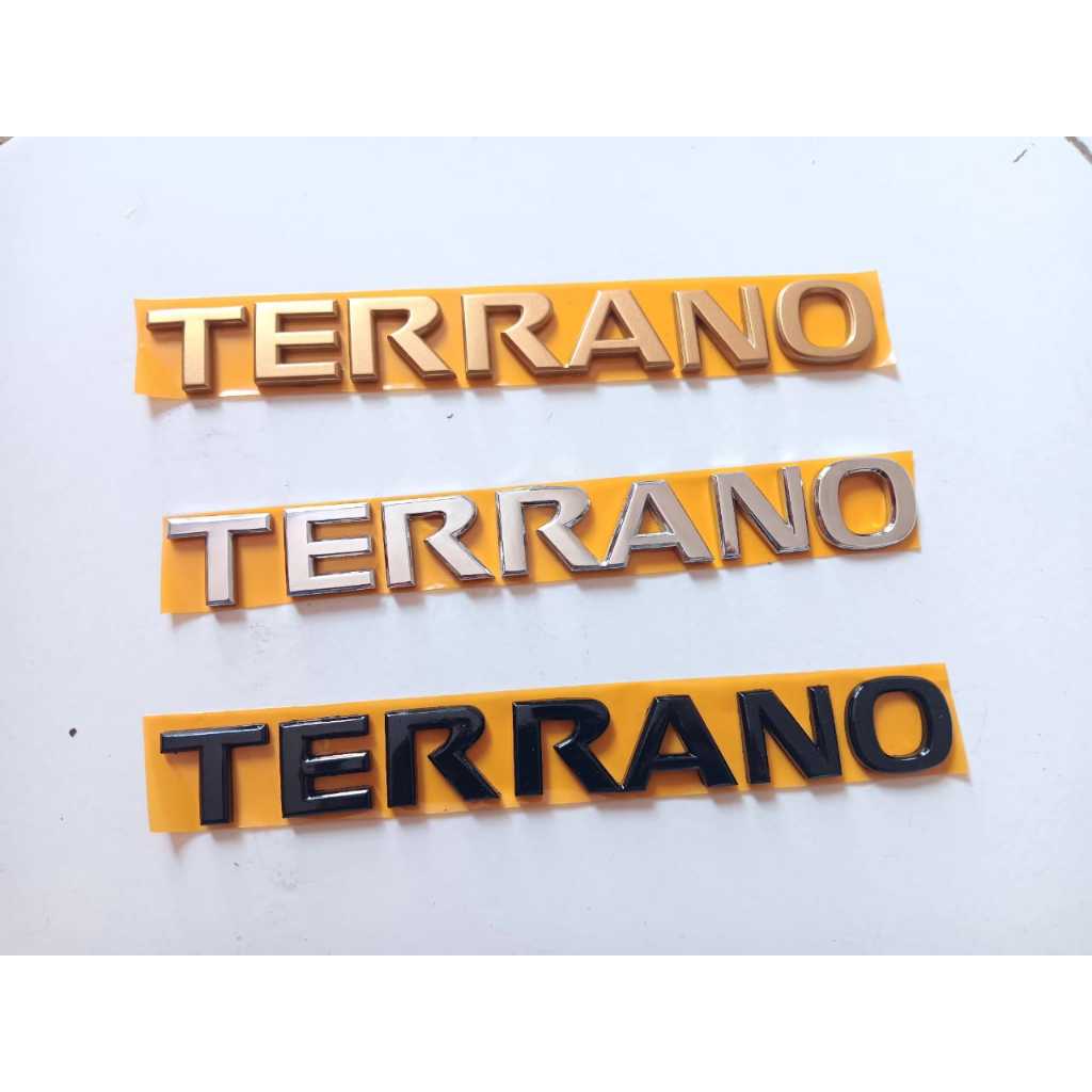 emblem logo nissan TERRANO original variasi 3 warna