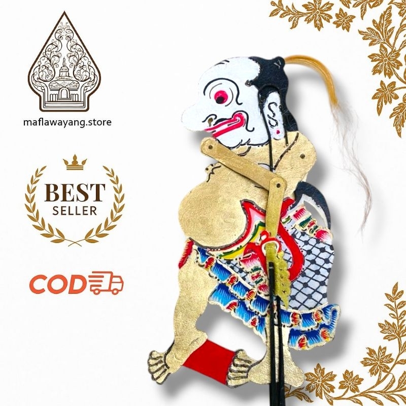 Wayang Kulit Asli Gareng Standar Dalang