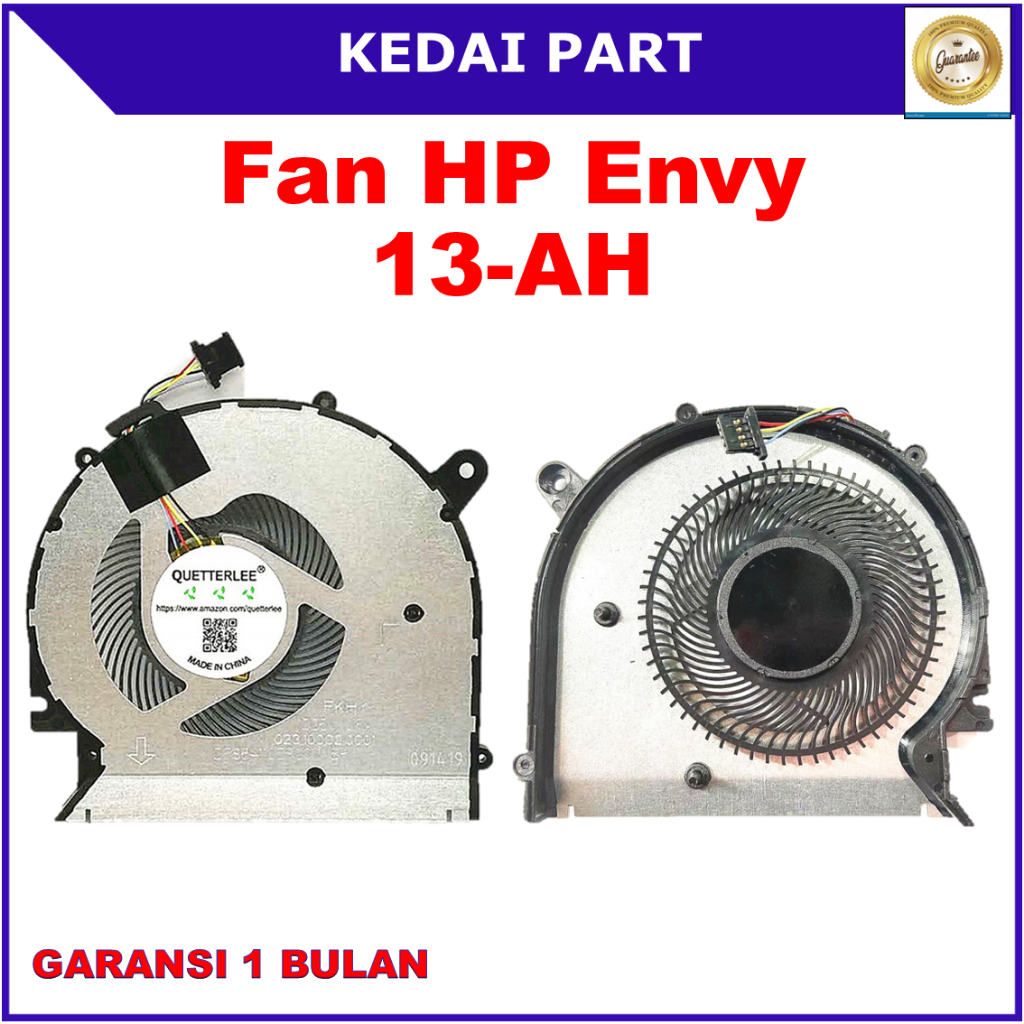 Kipas Fan HP Envy 13-AH 13-AH000 13-AH0000 13-AH0001CA 13-AH0001NA 13-AH0002CA 13-AH0003CA 13-AH0004