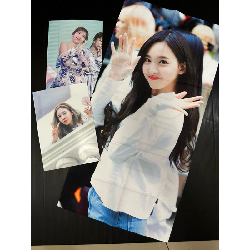 Dijual Kolprian Kpop Twice Nayeon Official 2018 Fansite Merchandise Photo dan hand banner