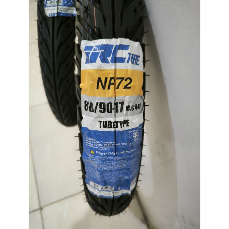 BAN BELAKANG JUPITER, VEGA, REVO 80/90-17 IRC TUBETYPE