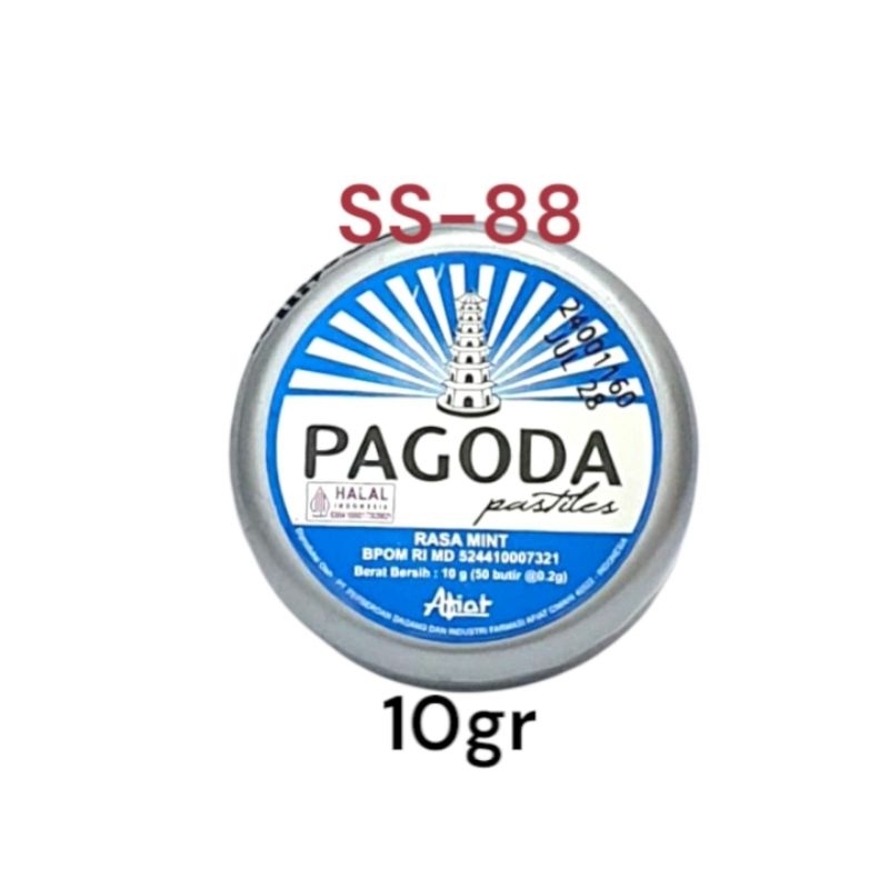 

Permen Pagoda Pastilles ~ 10gr
