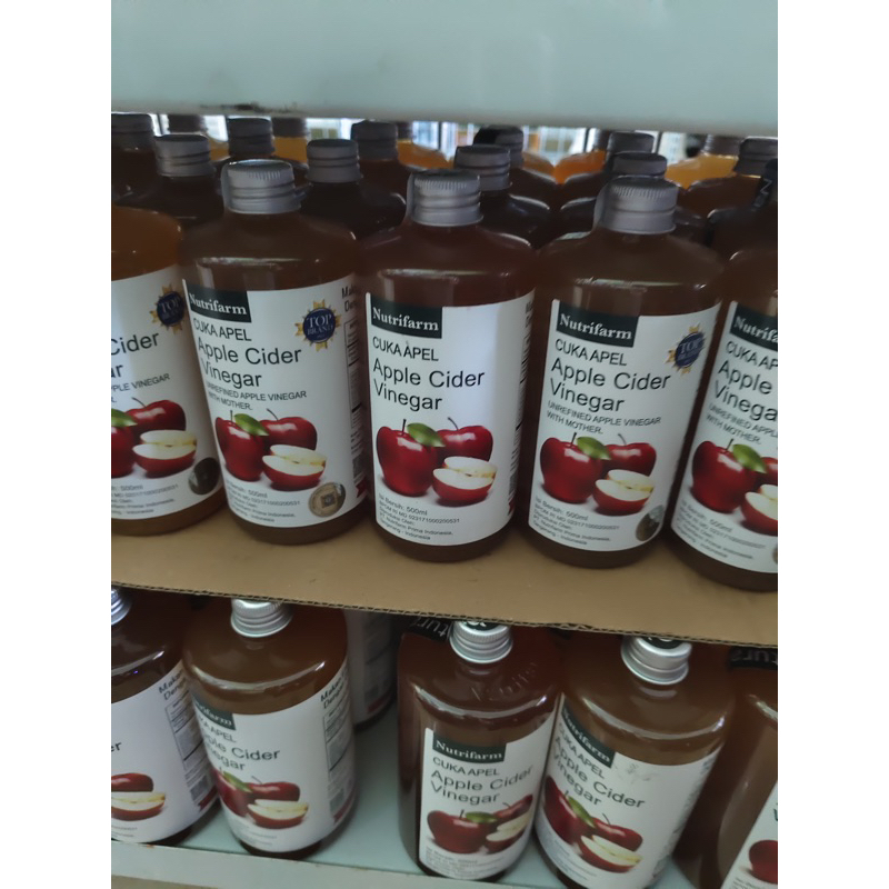 

(500 ml) Apple Cider Vinegar With the Mother / Cuka Apel nutrifam original