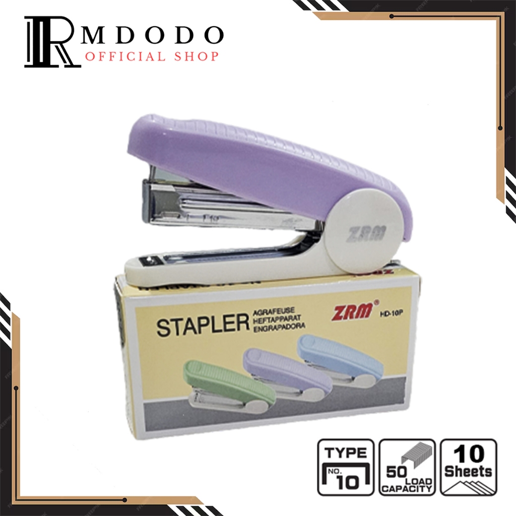 

Rmdodo - Stapler Kertas No.10 / Alat Jepret Kertas Murah / Stapler ZRM HD-10P