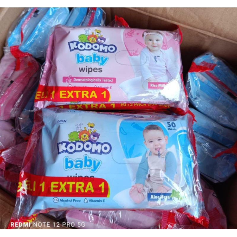 Kodomo Baby Wipes- Tisu Basah