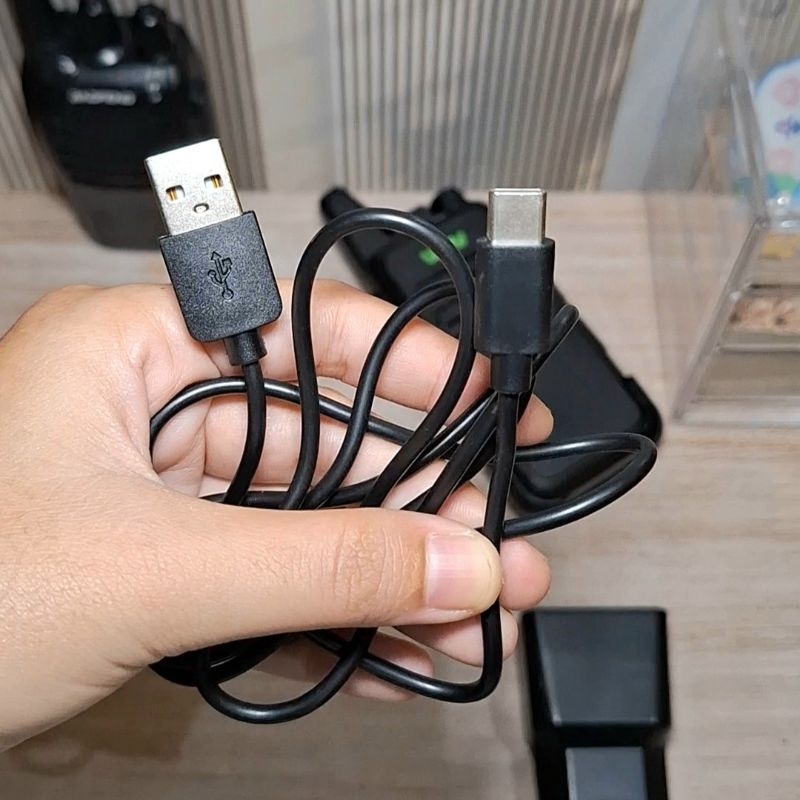 Kabel charger HT WLN / Kabel data HT WLN KD-C1 versi baru kabel type C untuk HT Wln Wlan