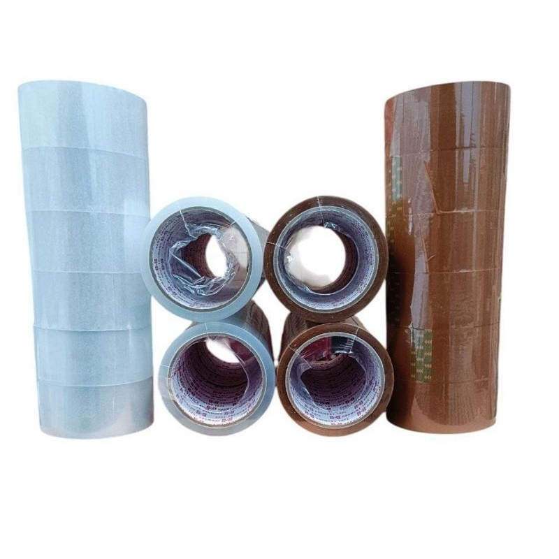 

LAKBAN HARMONY CLEAR WHITE / COKLAT 45MM X 50