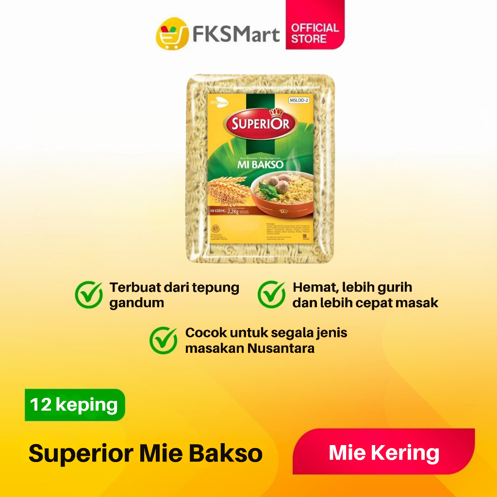 

Superior Mi Bakso 12 Keping