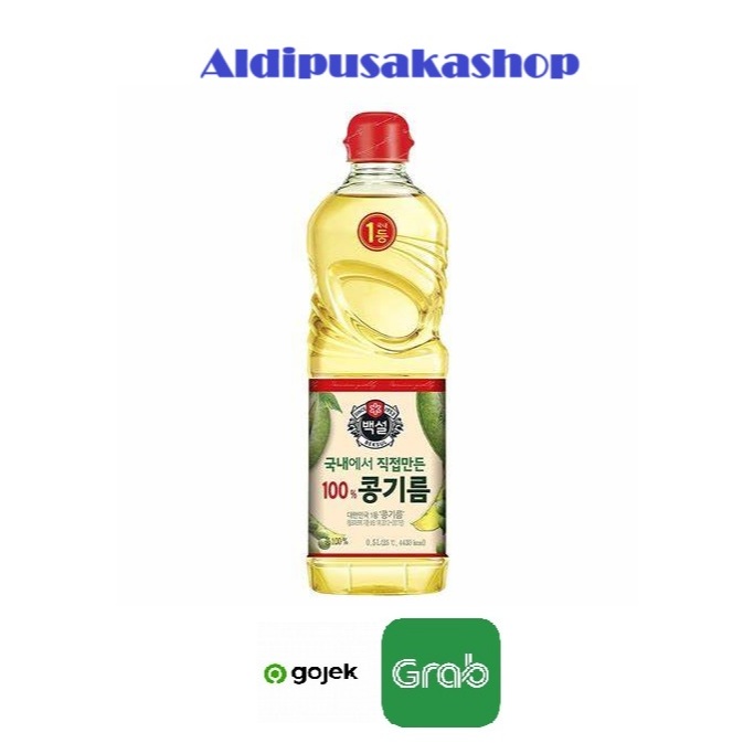 

Beksul Soy Oil 500ml – Minyak Kedelai Made In Korea