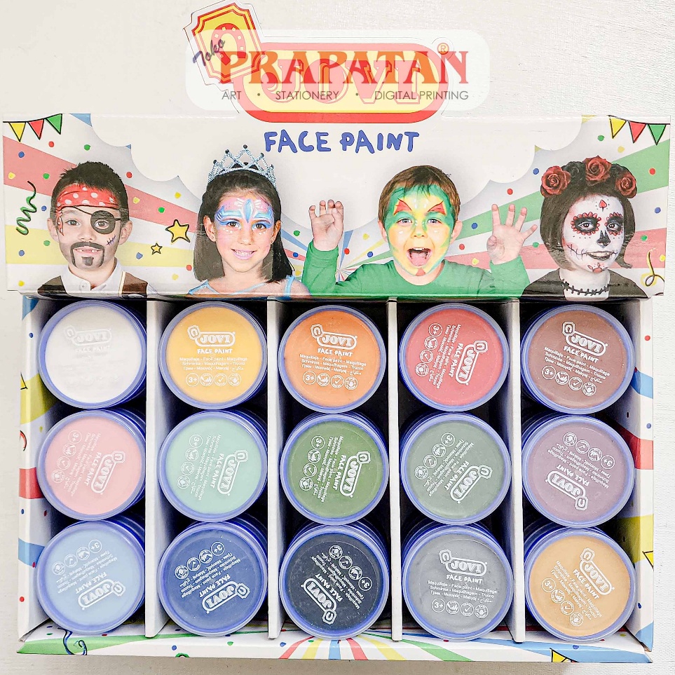 

Jovi Face Paint 8ml Face Body Painting Set Cat Wajah KODE N2X2