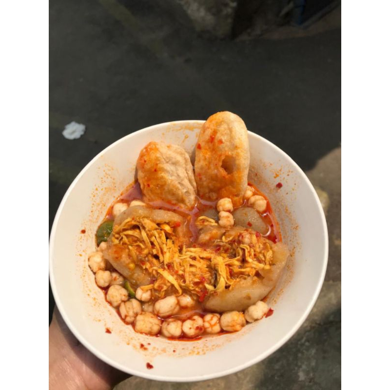 Bacil (basoaci bocil) Ayam suwir mercon