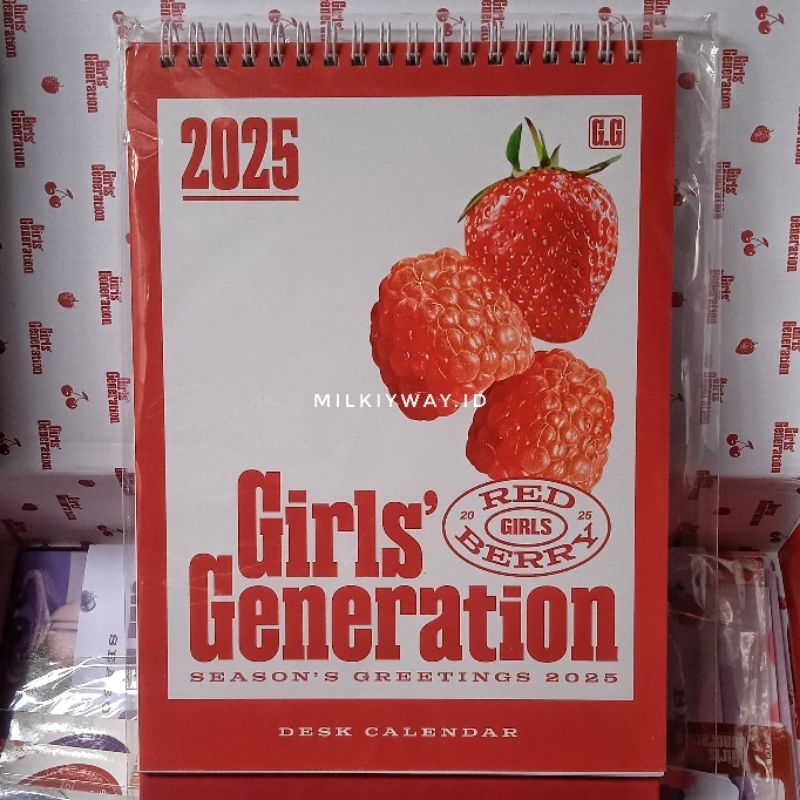 

Kalender Meja / Desk Calendar 2025 SNSD Girl's Generation Official
